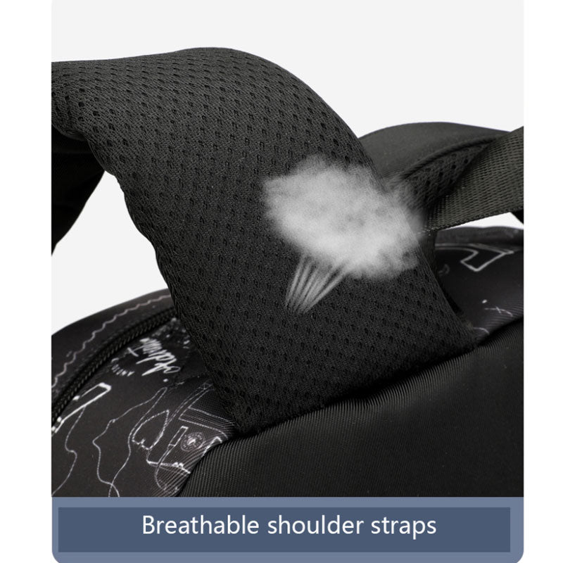 Padded breathable straps