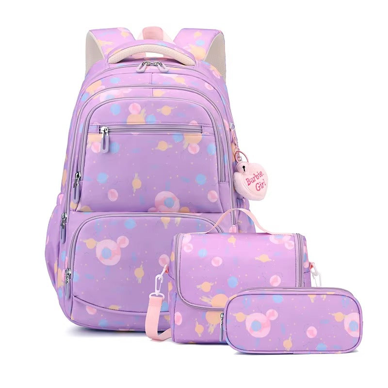 Purple galaxy 3-piece set