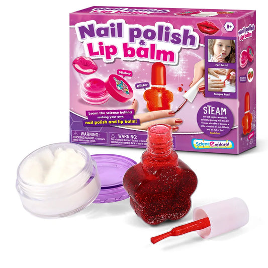 Nail Polish & Lip Balm Kit