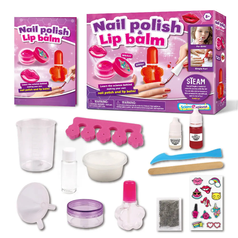 Nail Polish & Lip Balm Kit