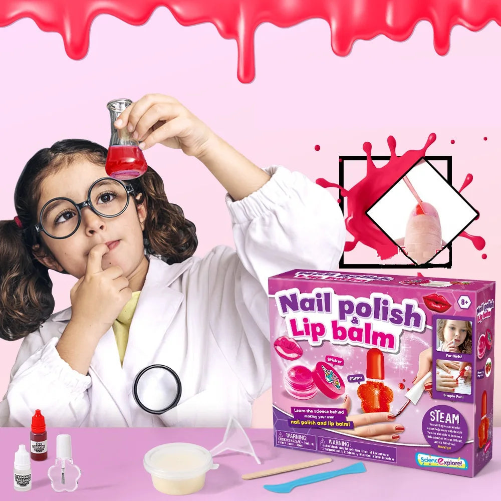 Nail Polish & Lip Balm Kit