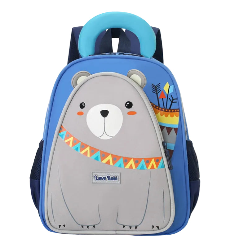 Dark Blue Bear backpack