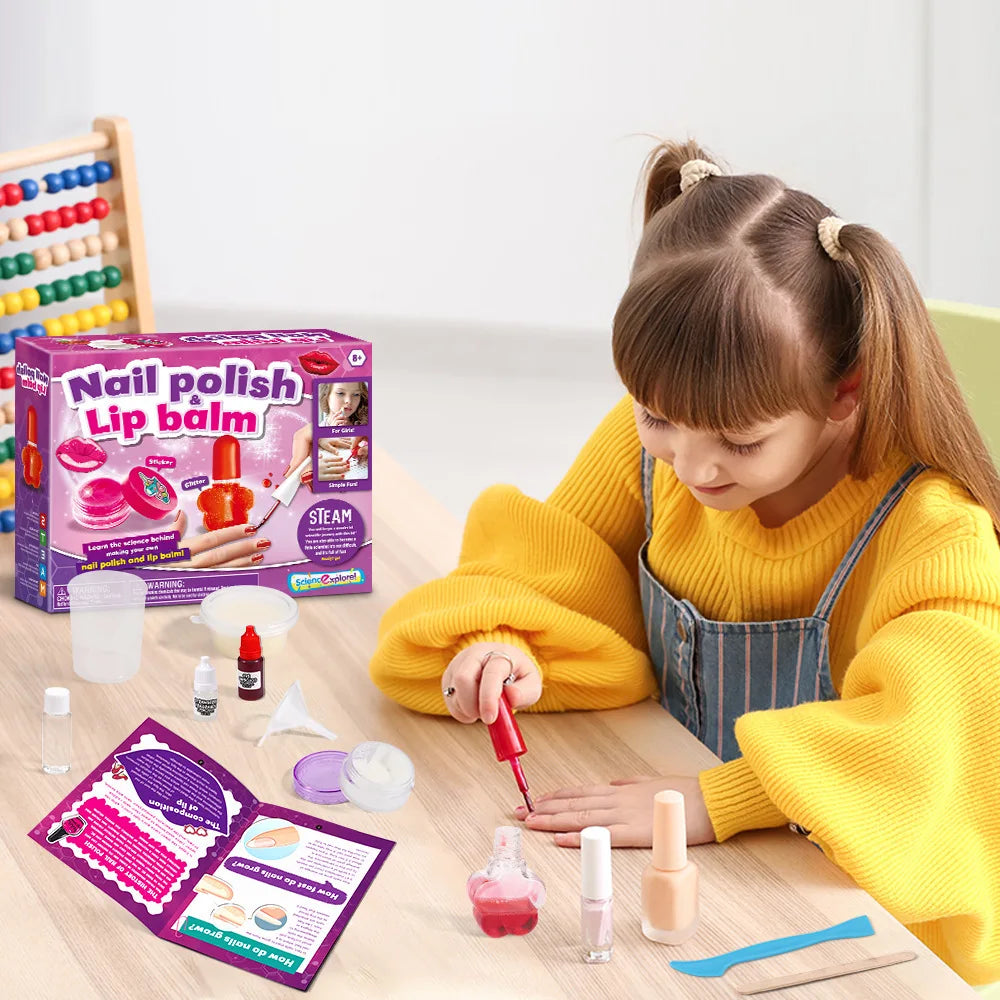 Nail Polish & Lip Balm Kit