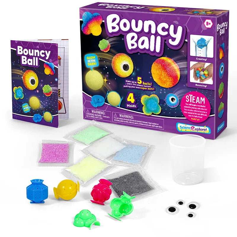 Bouncy Ball Making Kit box
