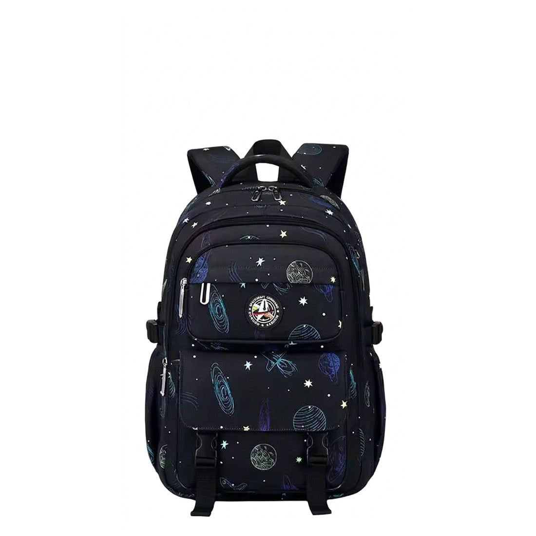 Black galaxy backpack