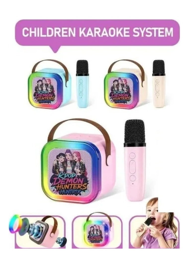 K-Pop Demon Hunters Karaoke Speaker Set