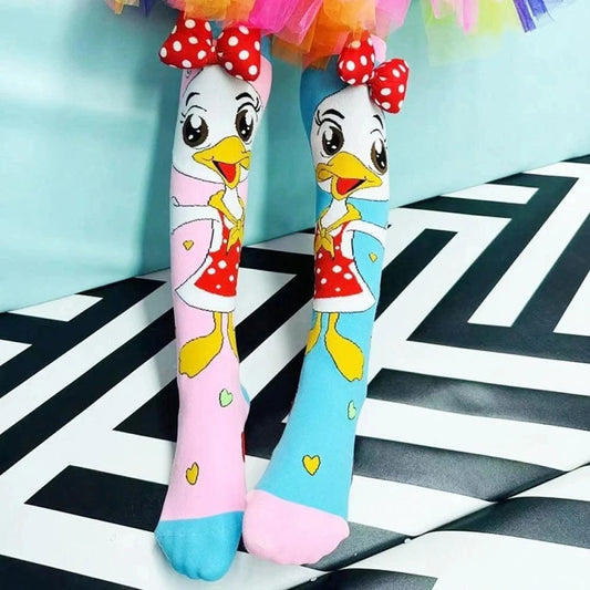 Daisy Duck knee-high socks