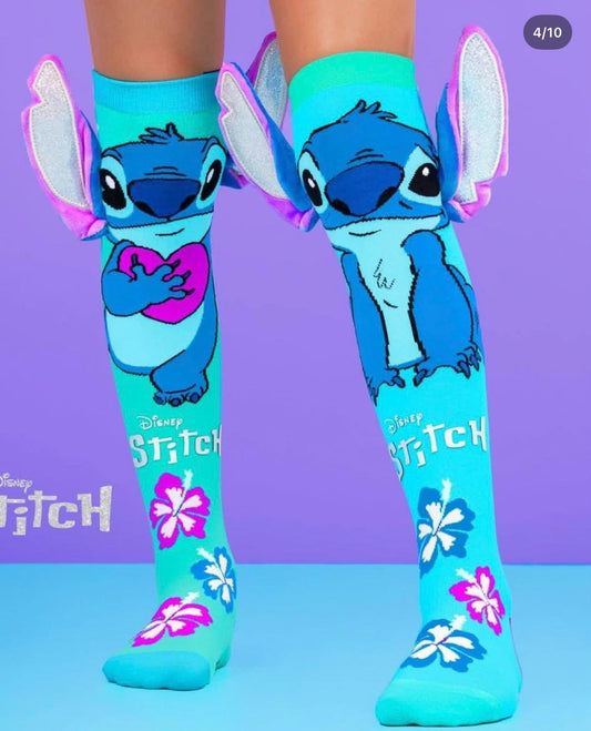 Stitch knee-high socks