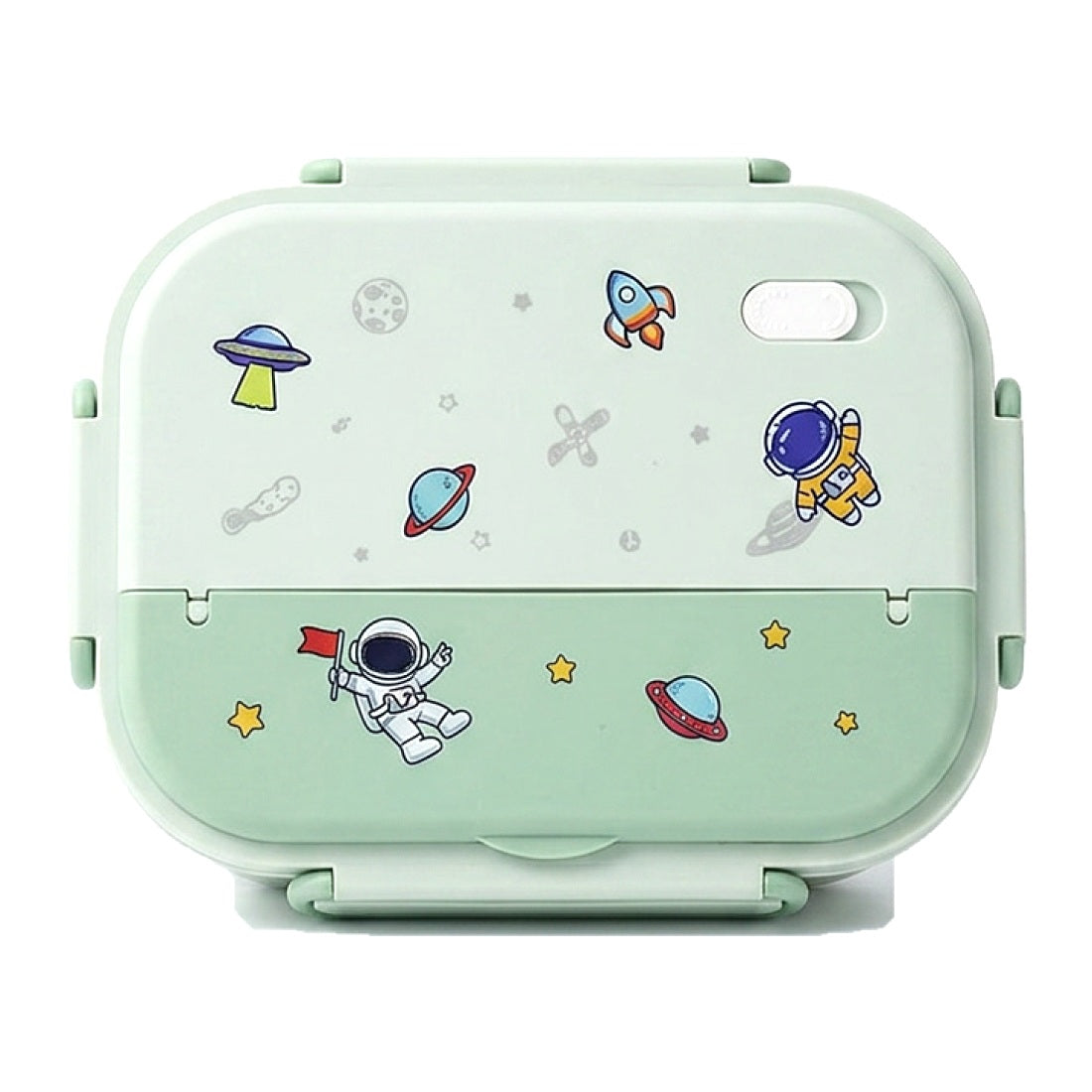 Green space 4-section stainless steel lunch box