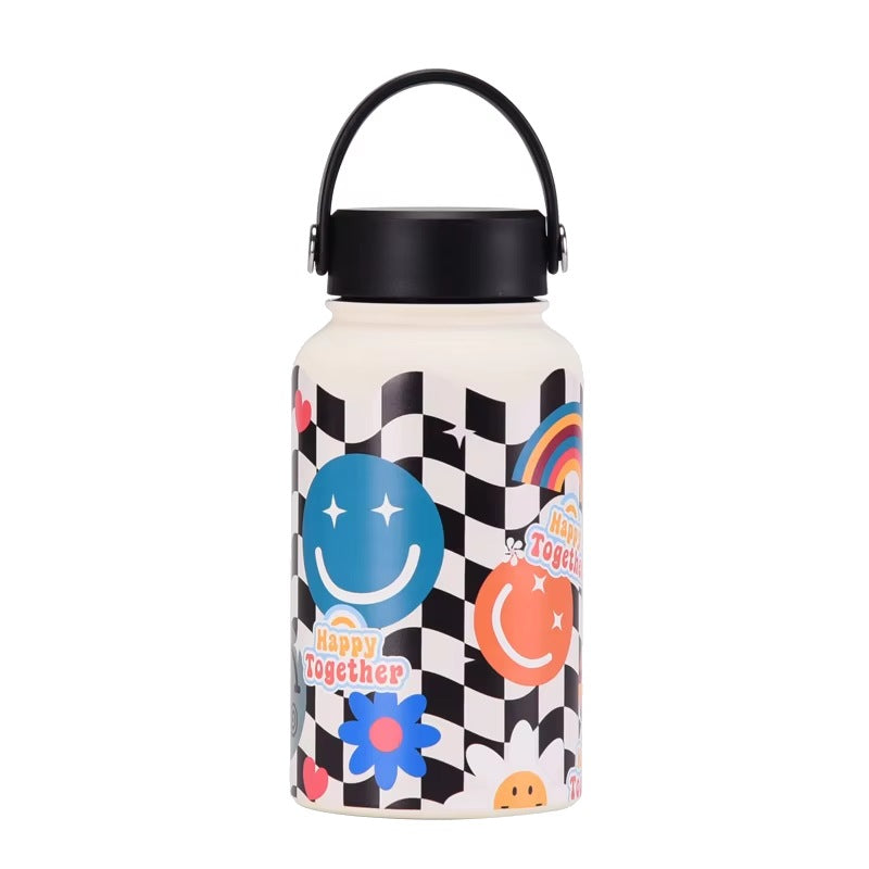 Checker Smiley 650ml bottle
