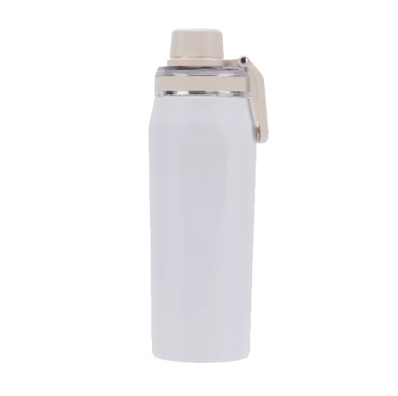 Kids Sports Water Bottle - White